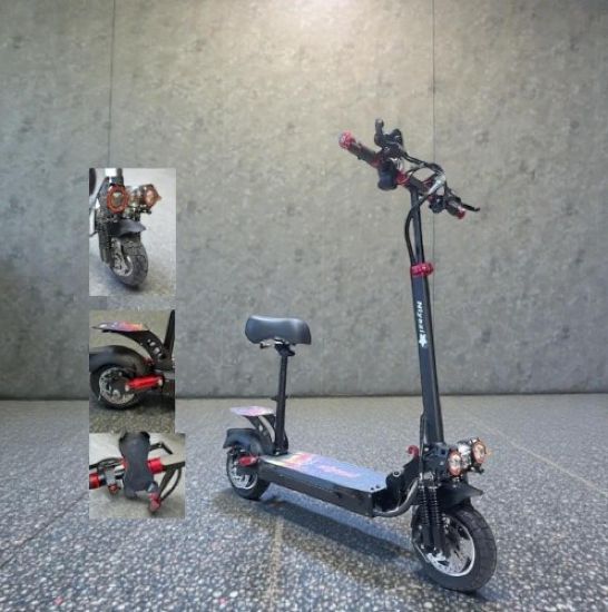 صورة سكوتر الوحش المطور 48 فولت بكفرات صحراوية